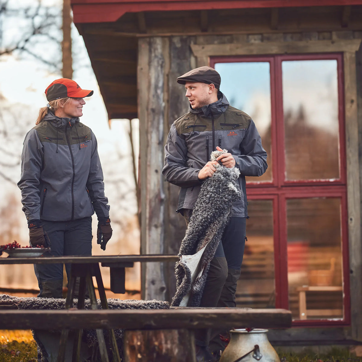 Lynx Women Antibite Hunting Jacket - Dark Grey - Swedteam