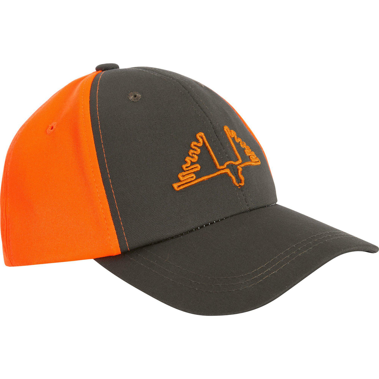 Ridge Junior Cap - Orange/Green - Swedteam