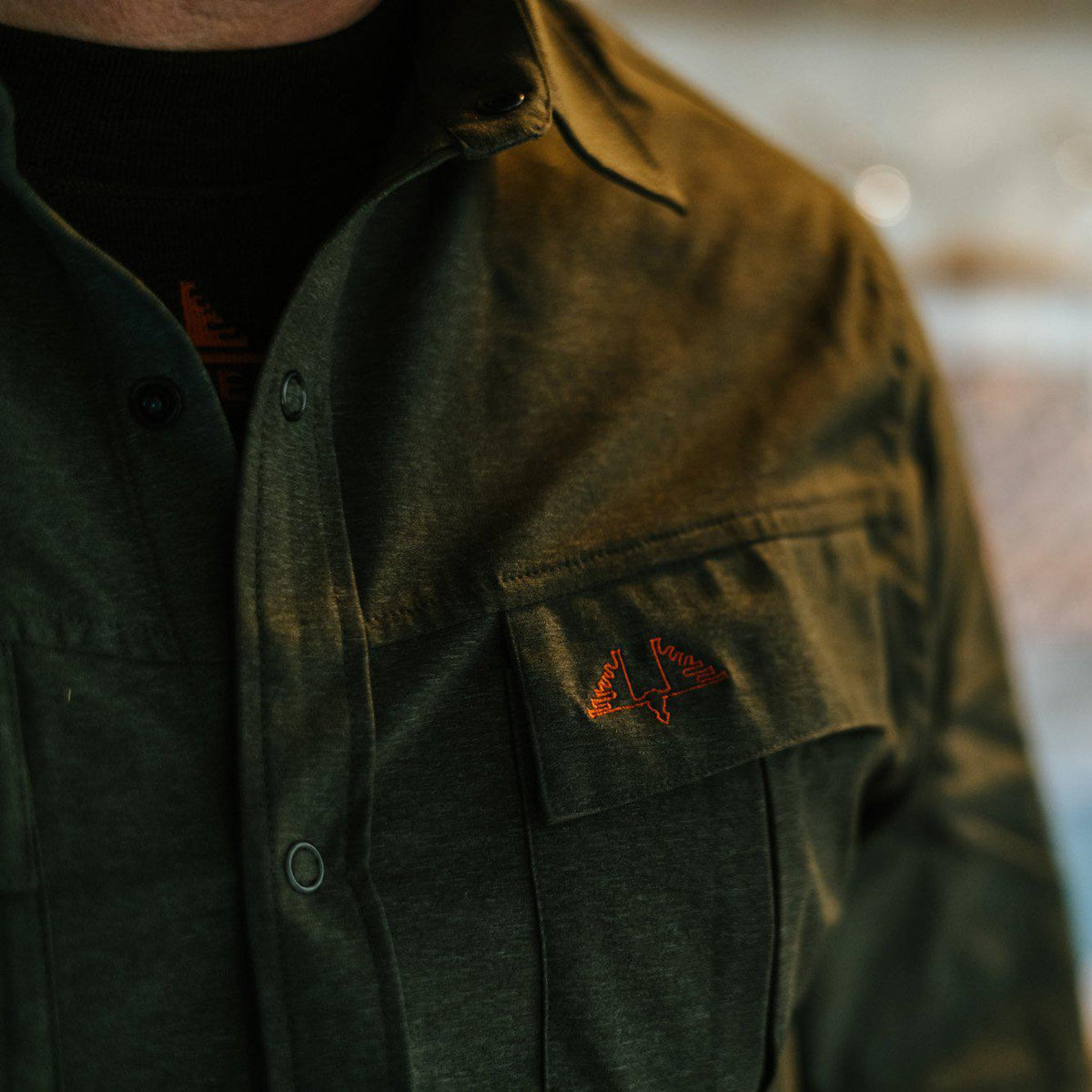 Titan Shirt Hunting Green - Swedteam