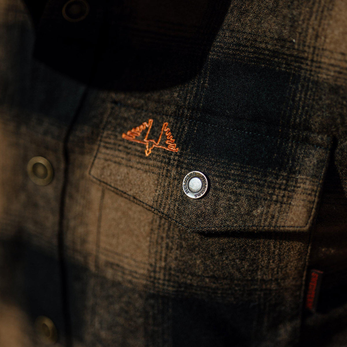 Lynx Wool Shirt - Dark Sand - Swedteam
