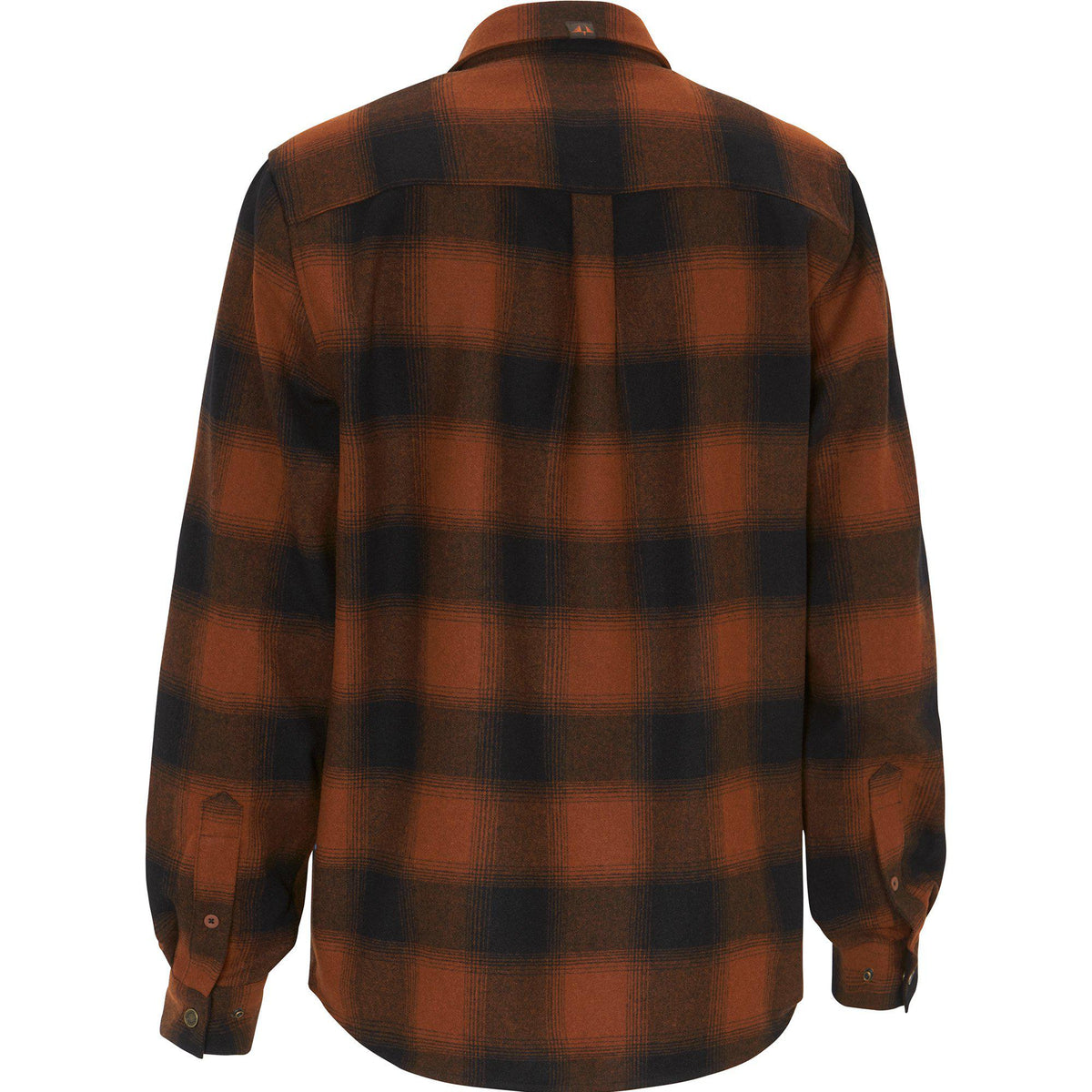 Lynx Wool Shirt - Dark Orange - Swedteam