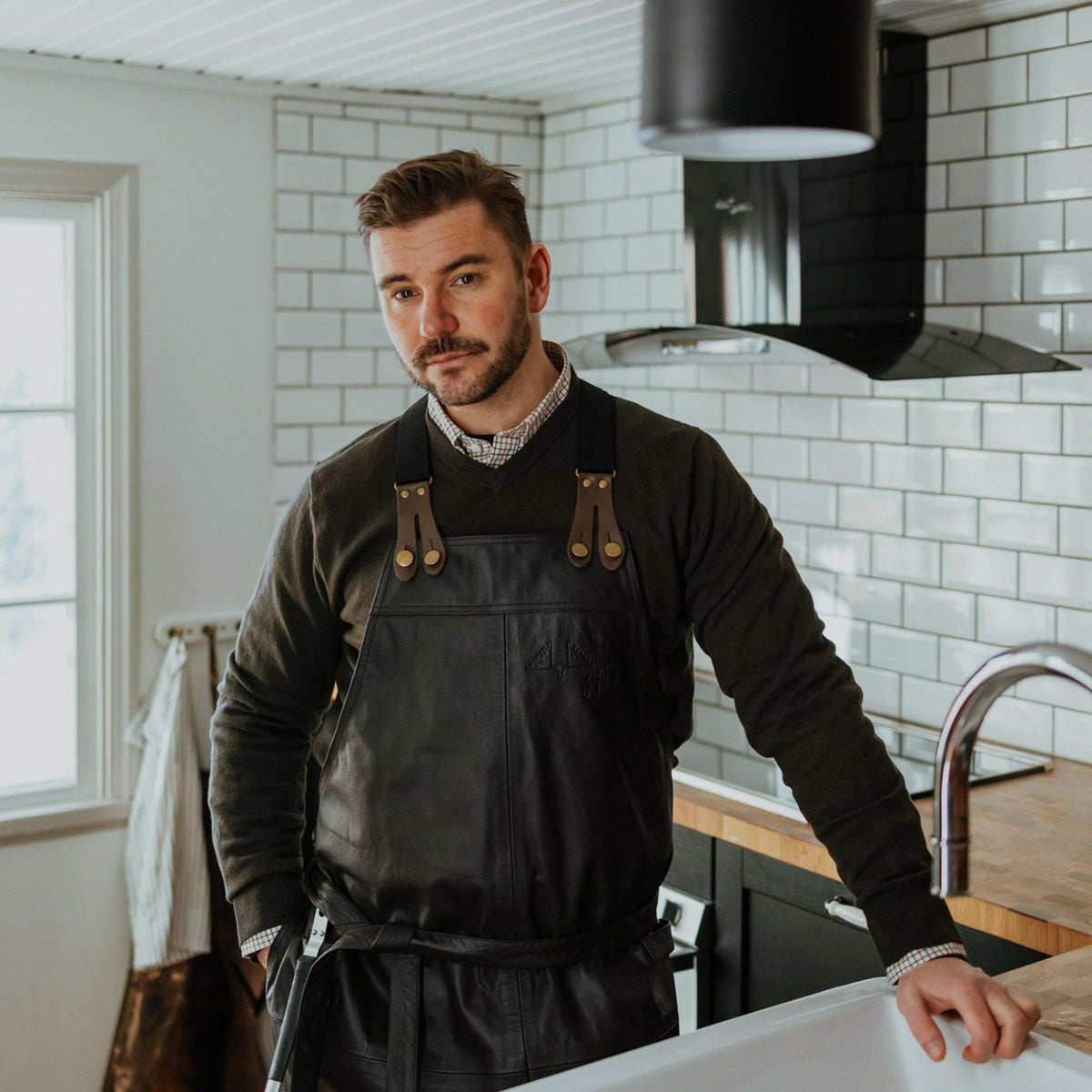 Bull Stening Edition Apron Brown - Swedteam