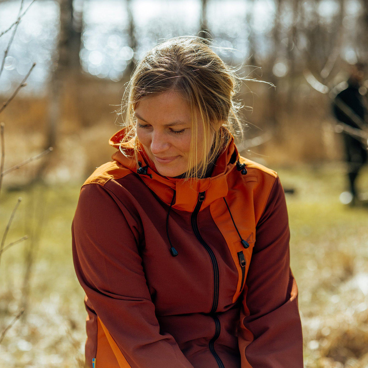 Str. 44 - Lynx Women Antibite Hunting Jacket - Dark Orange - Swedteam - Ombytningsvare