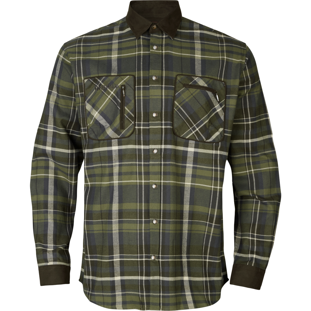 Pajala skjorte - Olive check - Härkila