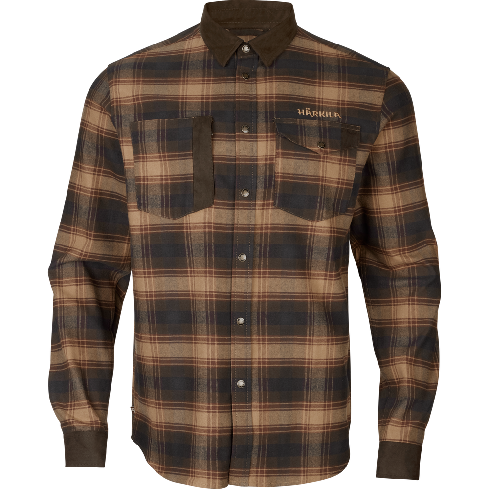 Aivak L/S skjorte - Burgundy - Härkila