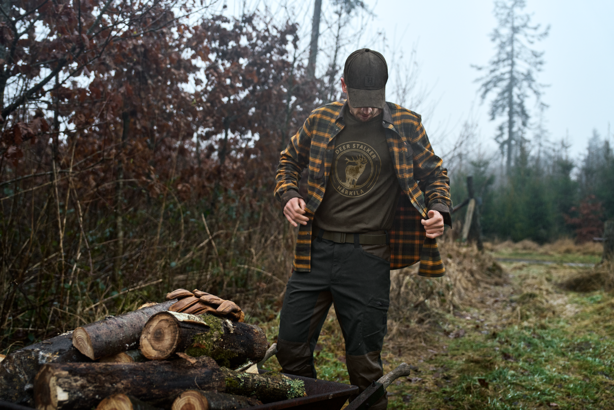 Aivak L/S Skjorte - Buckthorn brown