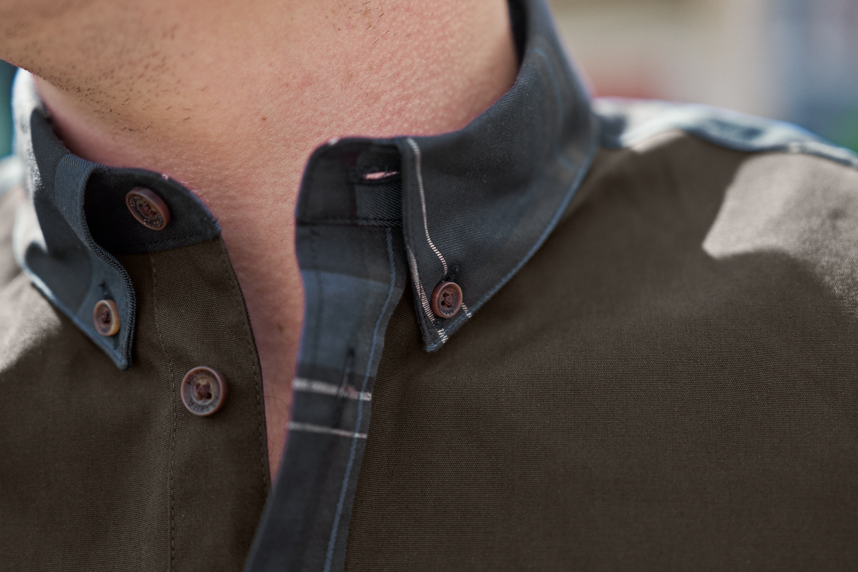 Anker L/S shirt - Dark navy - Härkila