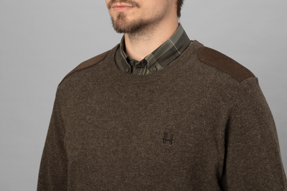 Arran pullover - Slate brown - Härkila