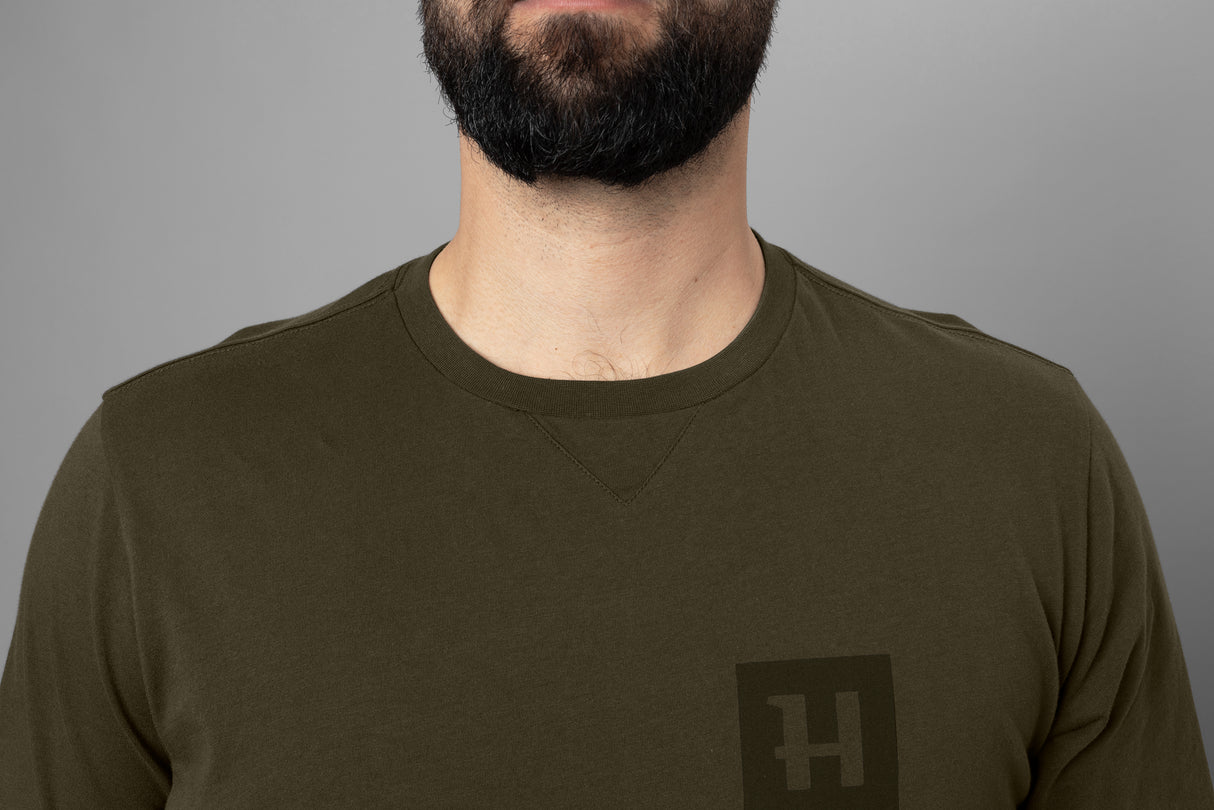 Gorm S/S t-shirt - Willow green - Härkila
