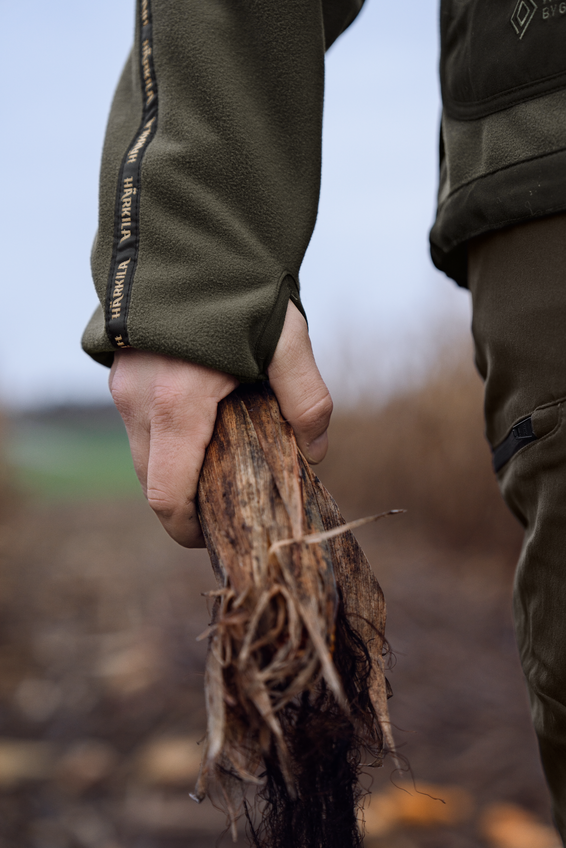 Kamko Fleece - Forest night/Rustique clay - Härkila