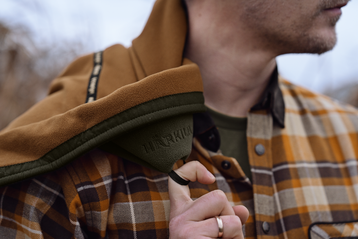 Kamko Fleece - Forest night/Rustique clay - Härkila