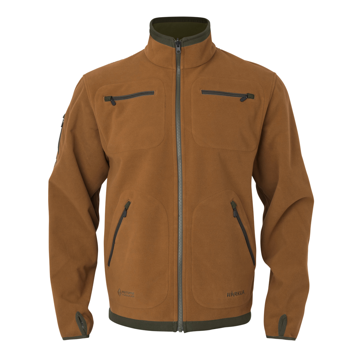 Kamko Fleece - Forest night/Rustique clay - Härkila