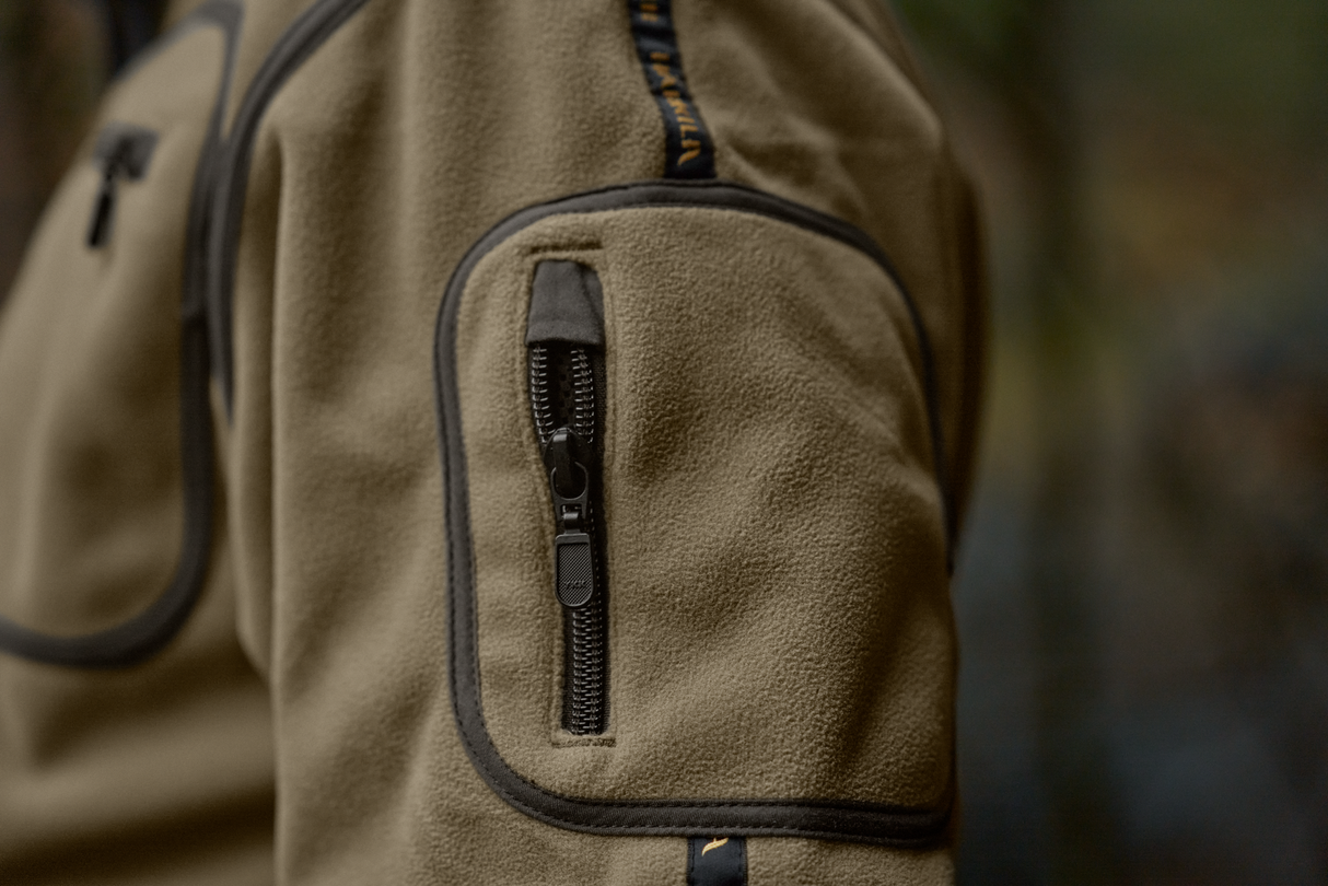 Kamko Fleece - Dark antique bronze/Willow green