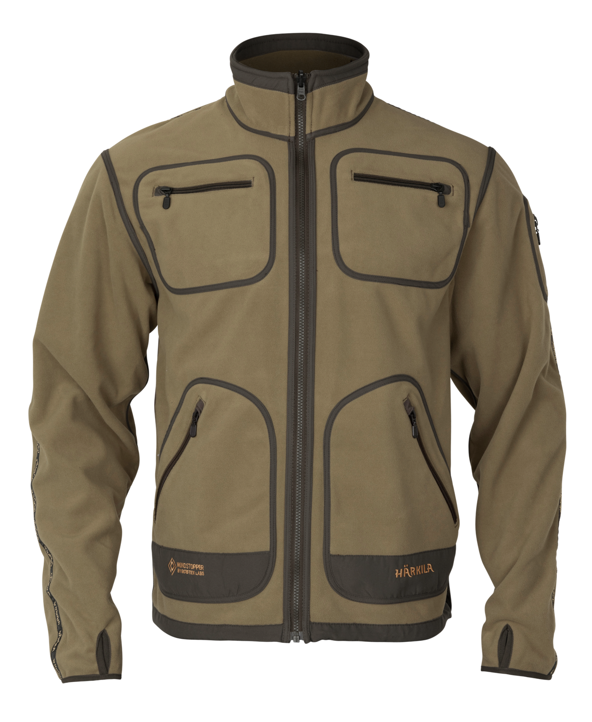 Kamko Fleece - Dark antique bronze/Willow green