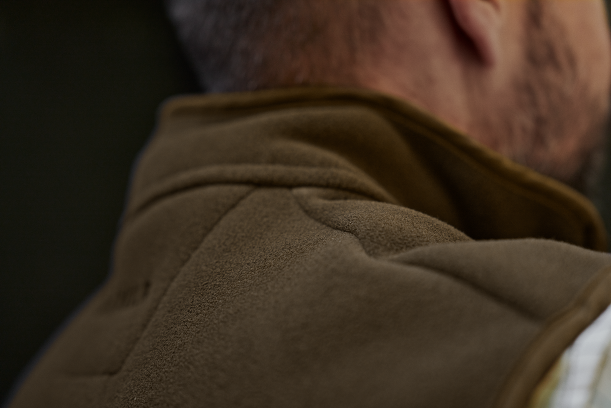 Sandhem Sherpa Fleecevest - Willow green