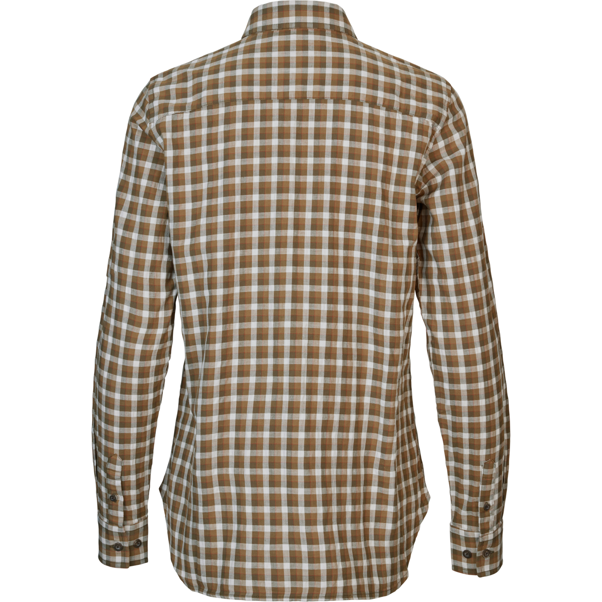 Härkila Fjell L/S-skjorte til kvinder Dark olive check - Härkila