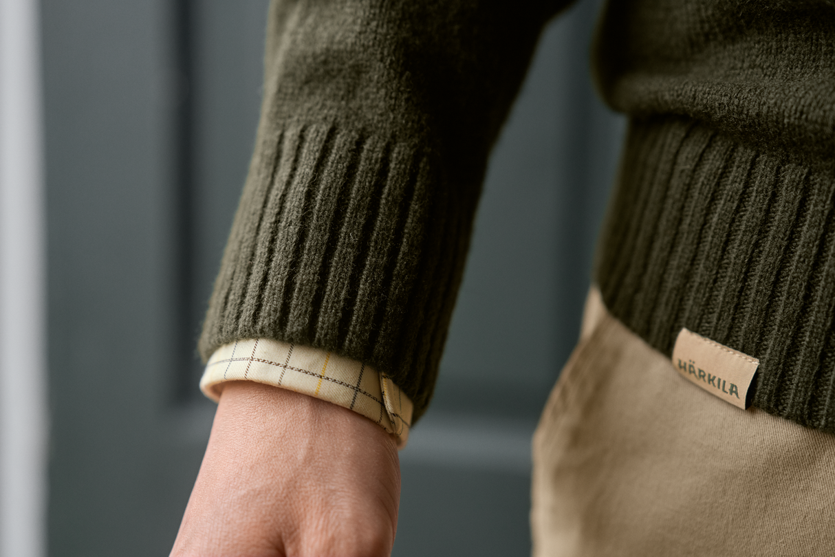 Vincent Merino V-Neck Pullover - Rosin