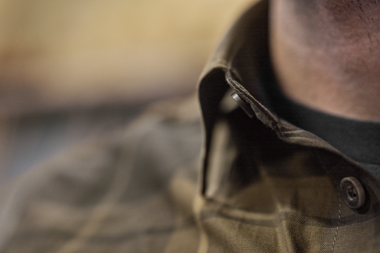 Akse L/S Skjorte - Willow green check
