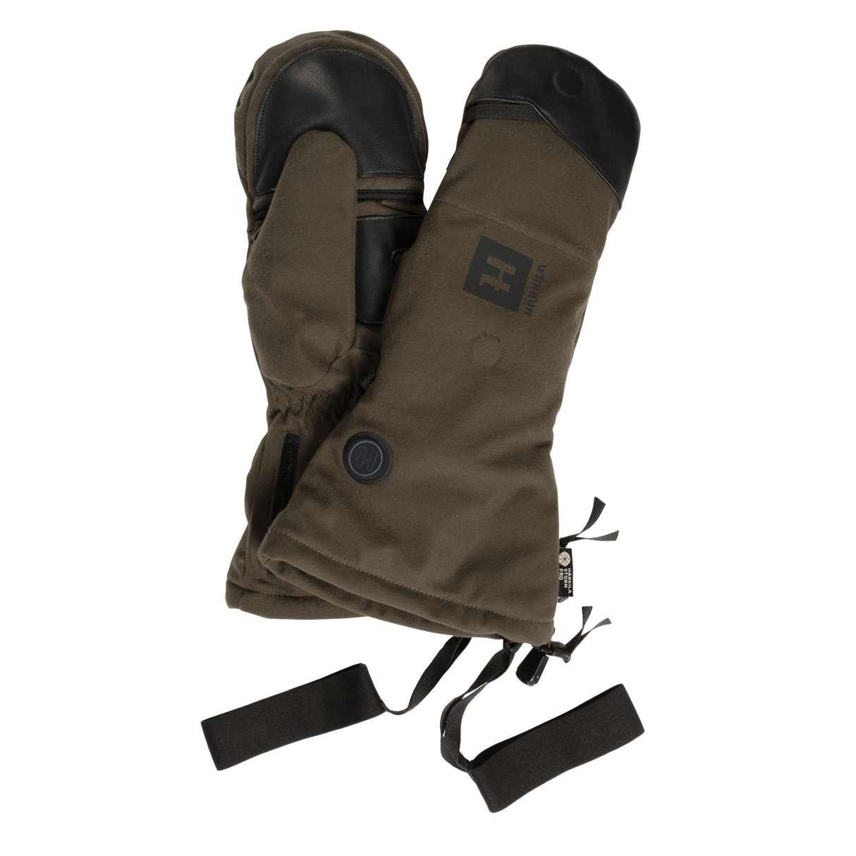 Härkila Heat HSP foldbare vanter - Hunting green - Härkila