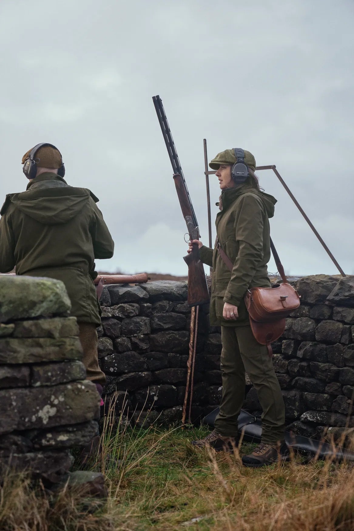 Retrieve Light bukser Women Dark warm olive - Härkila