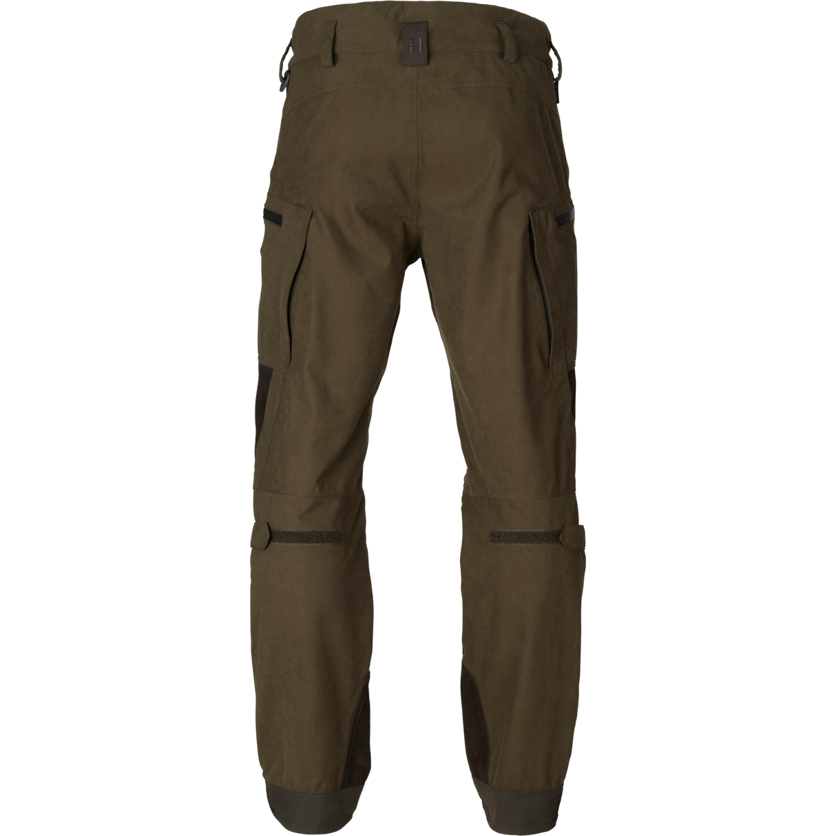 Driven Hunt HWS leather bukser Willow green/Shadow brown - Härkila