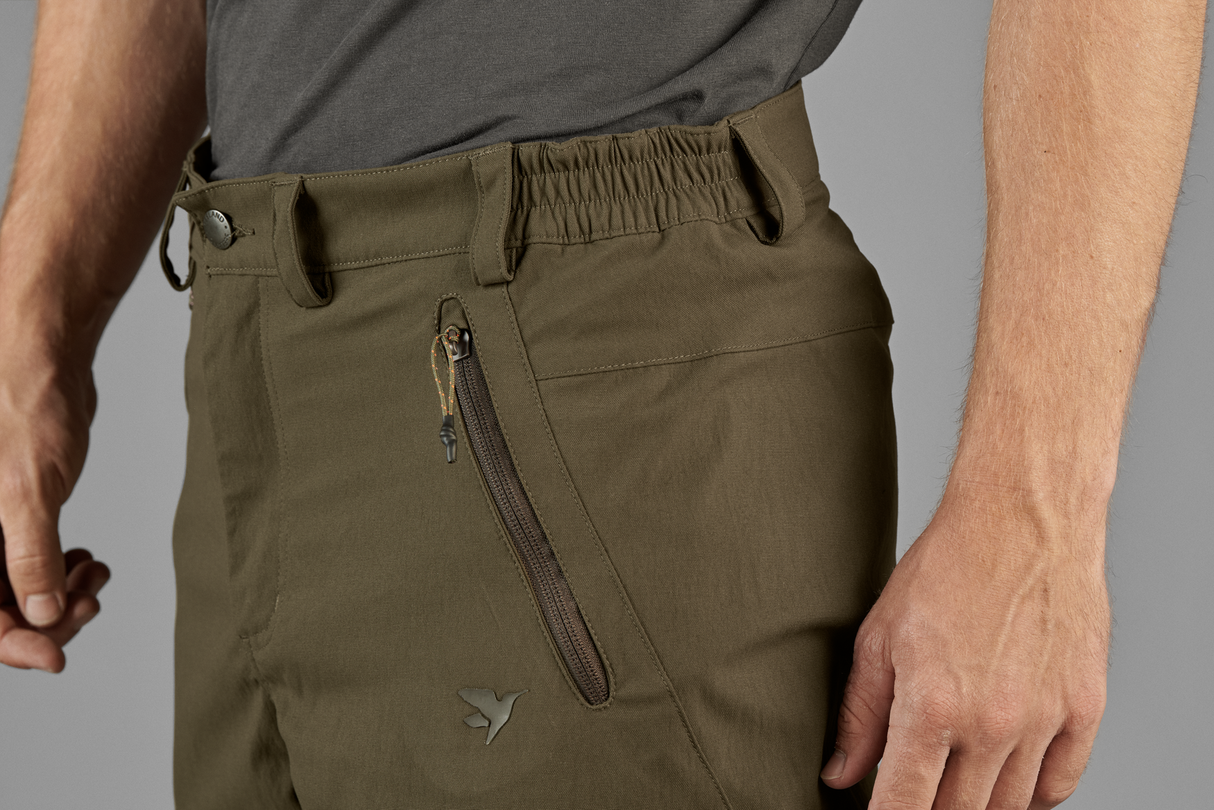 Outdoor stretch bukser - Pine green - Seeland