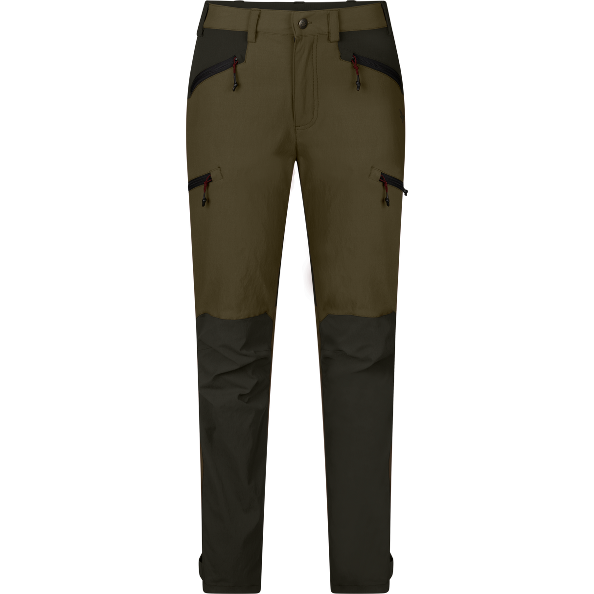 Larch stretch bukser Women - Grizzly brown/Duffel green - Seeland