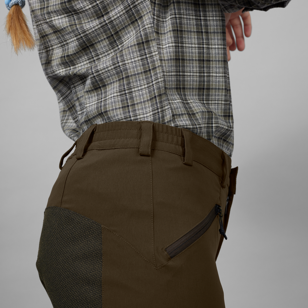 Larch membran bukser Women - Pine green - Seeland
