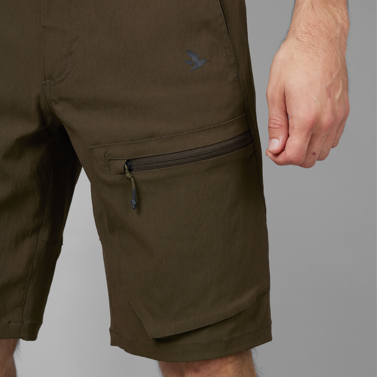 Rowan stretch shorts - Pine green - Seeland