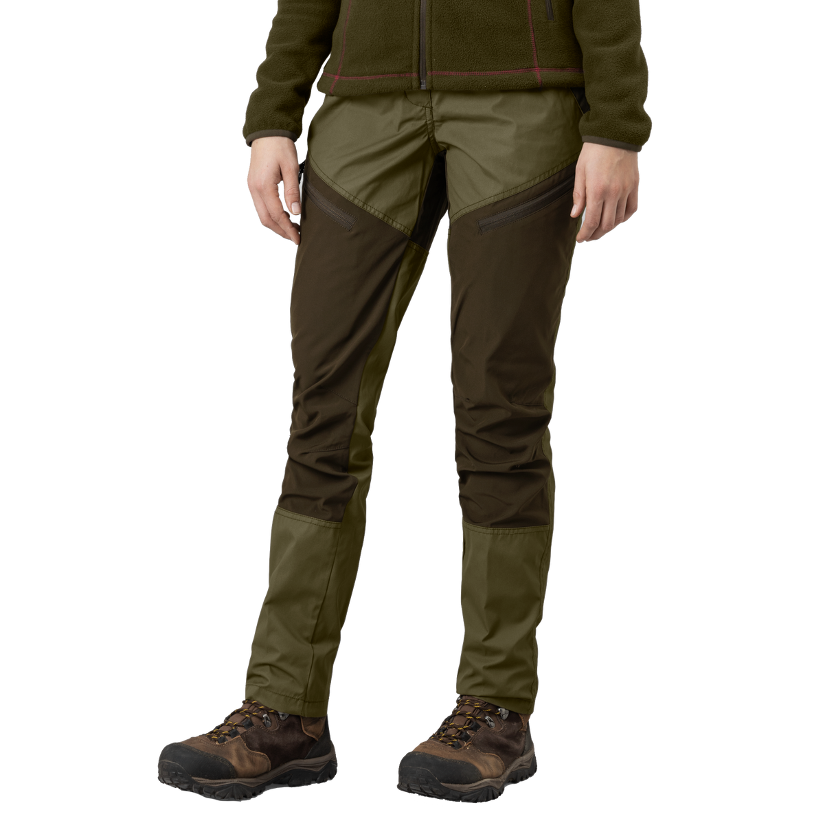 Rosalie bukser Duffel green/Pine green - Seeland
