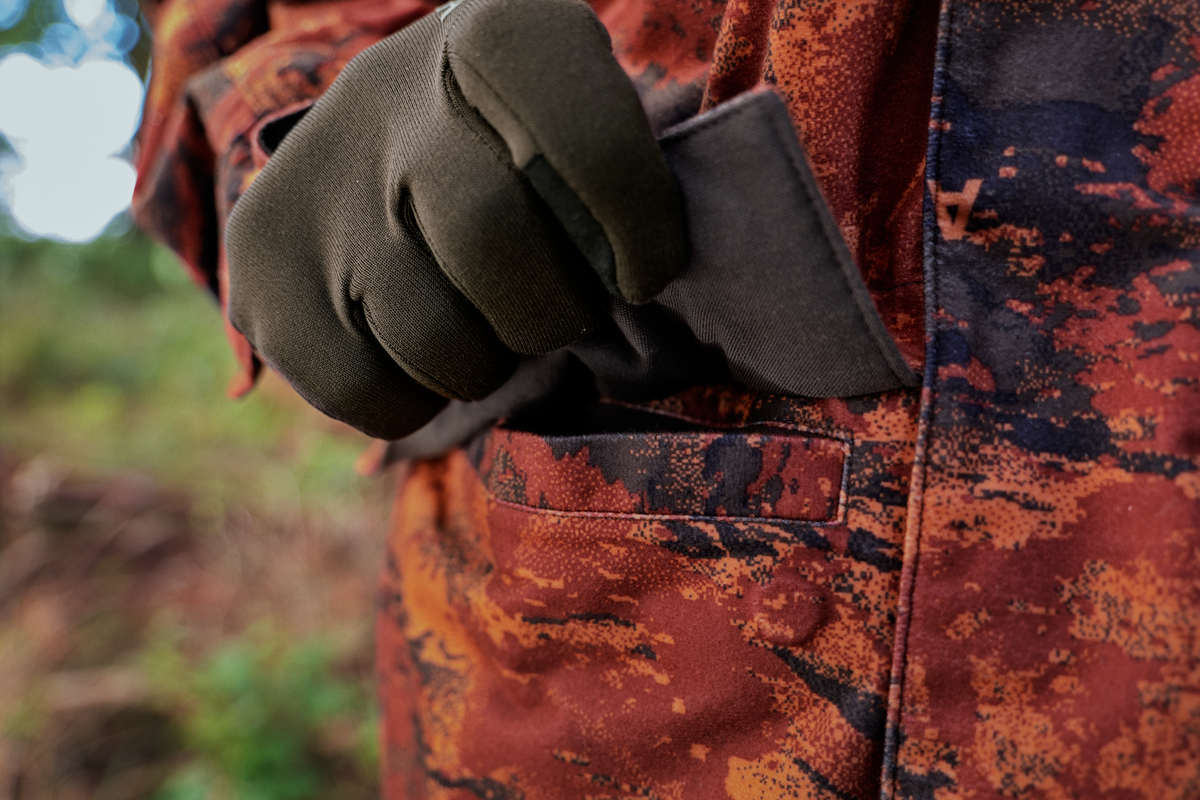 Forest Hunter GTX camo lang jakke - AXIS MSP®Autumn orange - Härkila