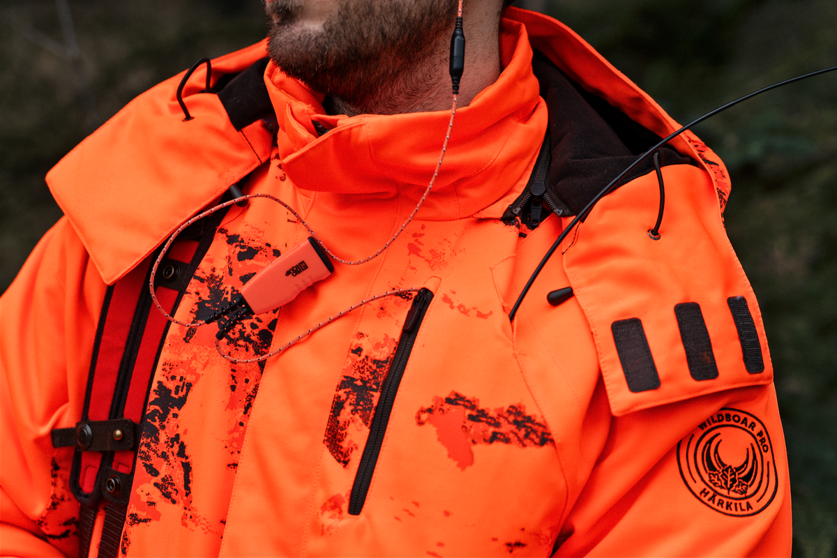 Wildboar Pro Blaze camo HWS isoleret jakke - AXIS MSP®CE orange - Härkila