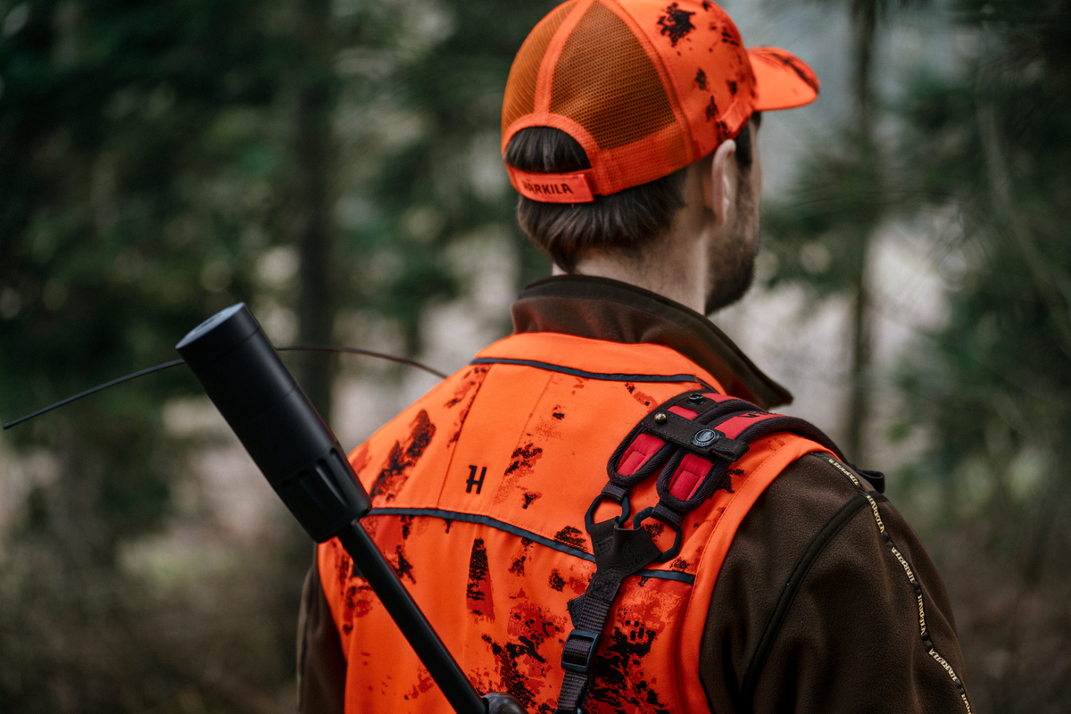 Wildboar Pro Blaze camo-vest - AXIS MSP®CE orange - Härkila