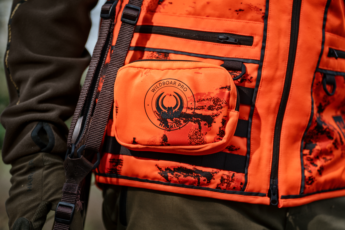 Wildboar Pro Blaze camo-vest - AXIS MSP®CE orange - Härkila