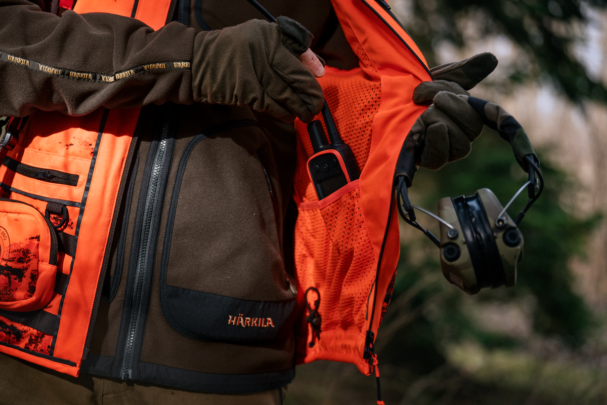 Wildboar Pro Blaze camo-vest - AXIS MSP®CE orange - Härkila