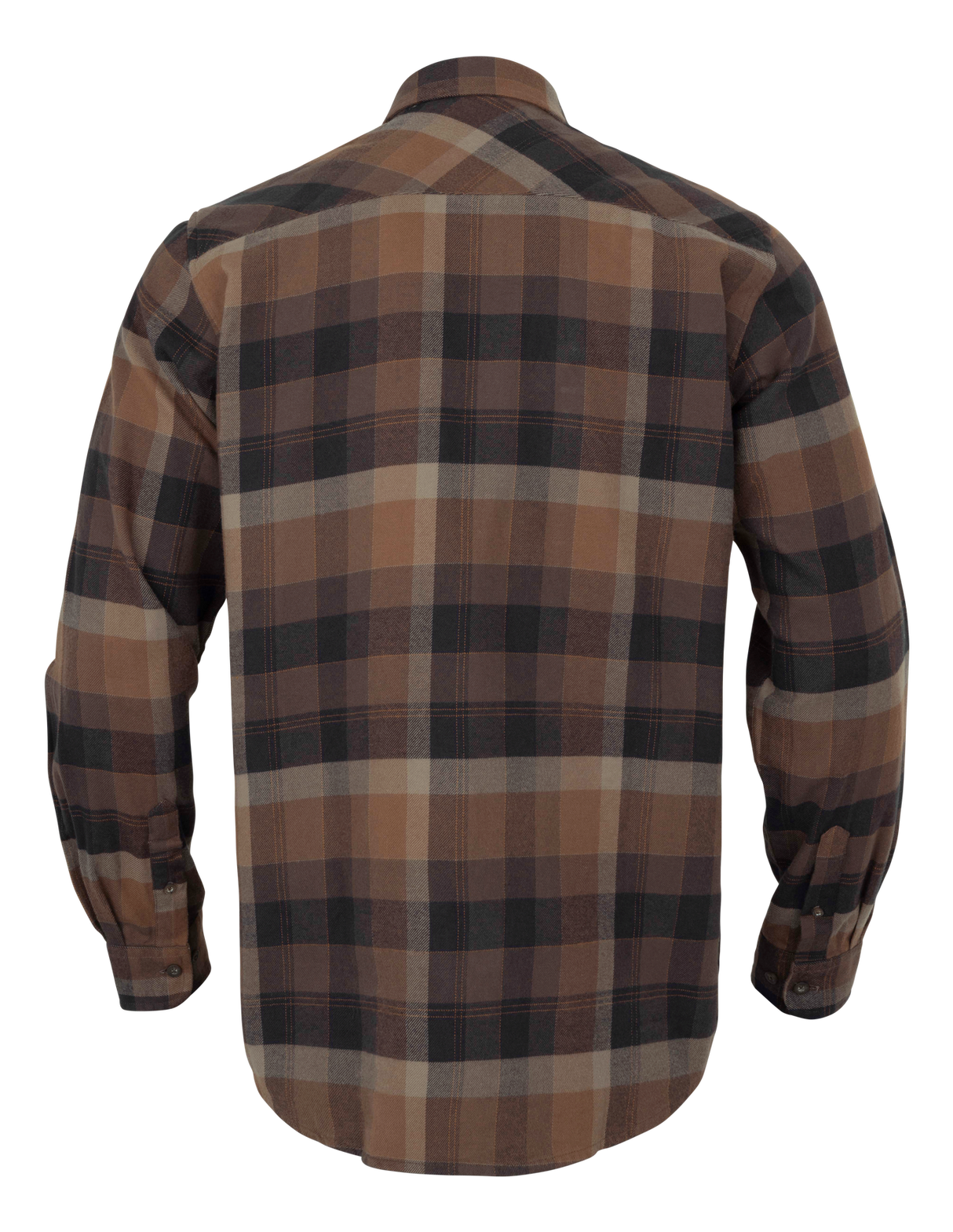 Asmund L/S skjorte - Rust brown check - Härkila