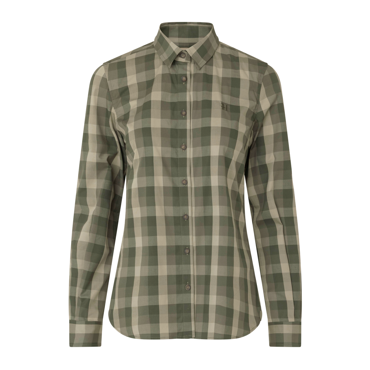 Akeena L/S skjorte W - Forest night check - Härkila