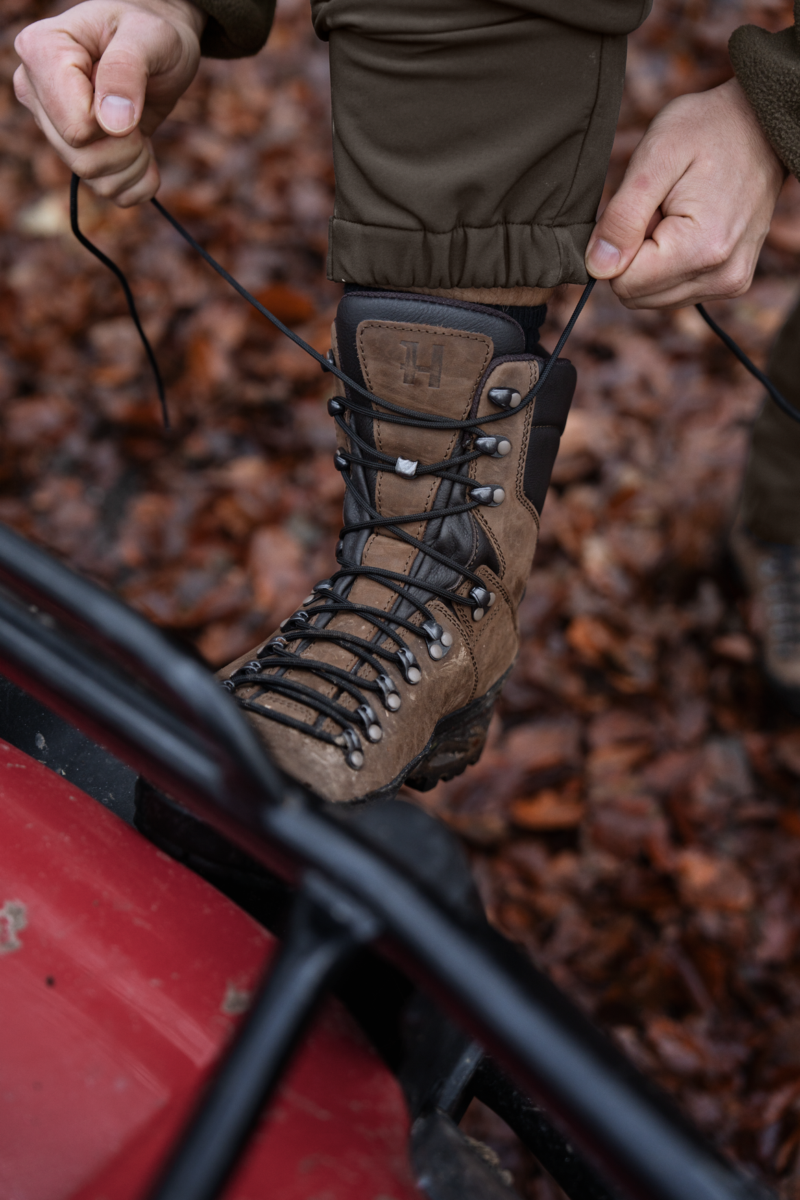 Saxnäs Hi GTX - Dark Brown - Härkila