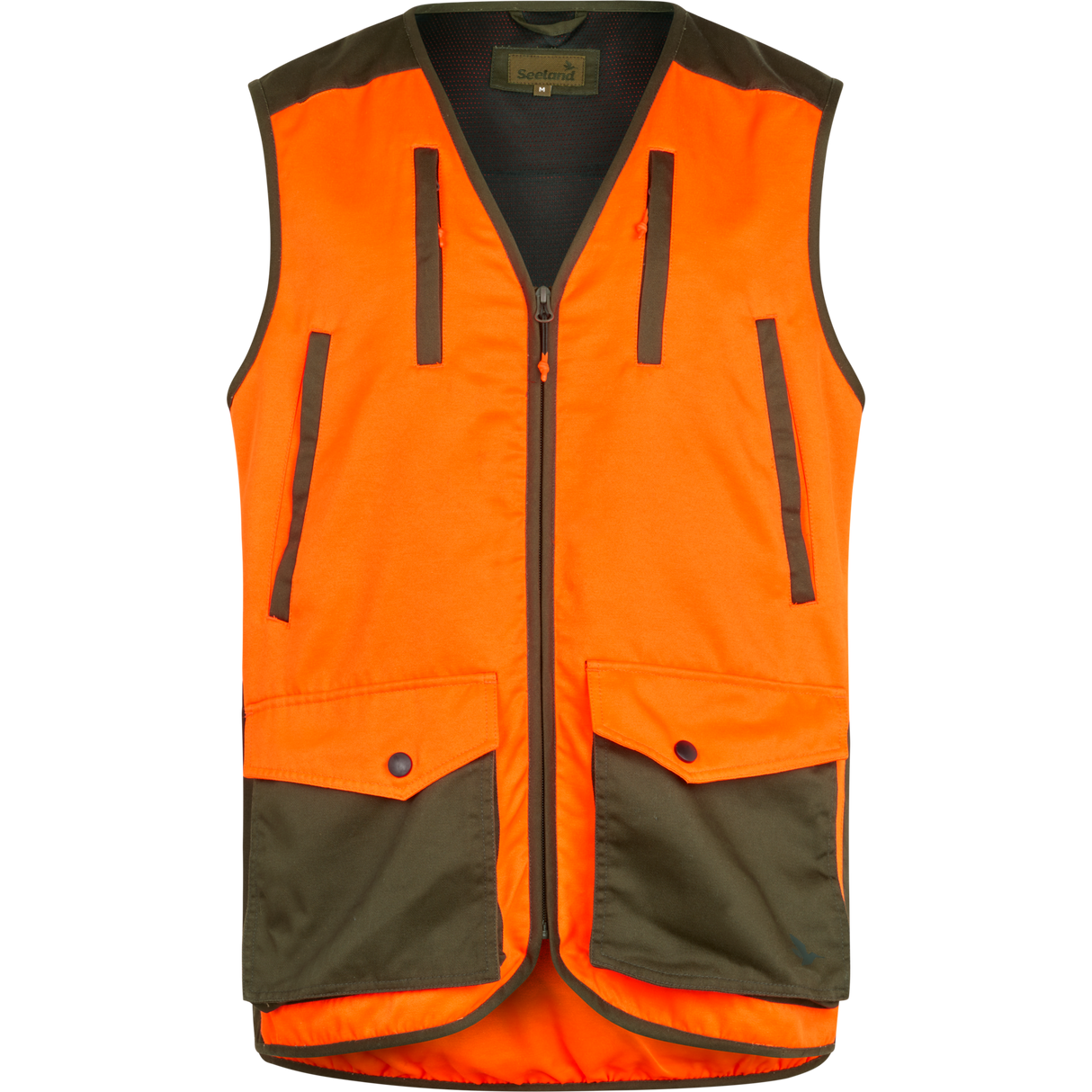 Str. Medium - Travo Waistcoat Hi-vis orange - Seeland - Ombytningsvare