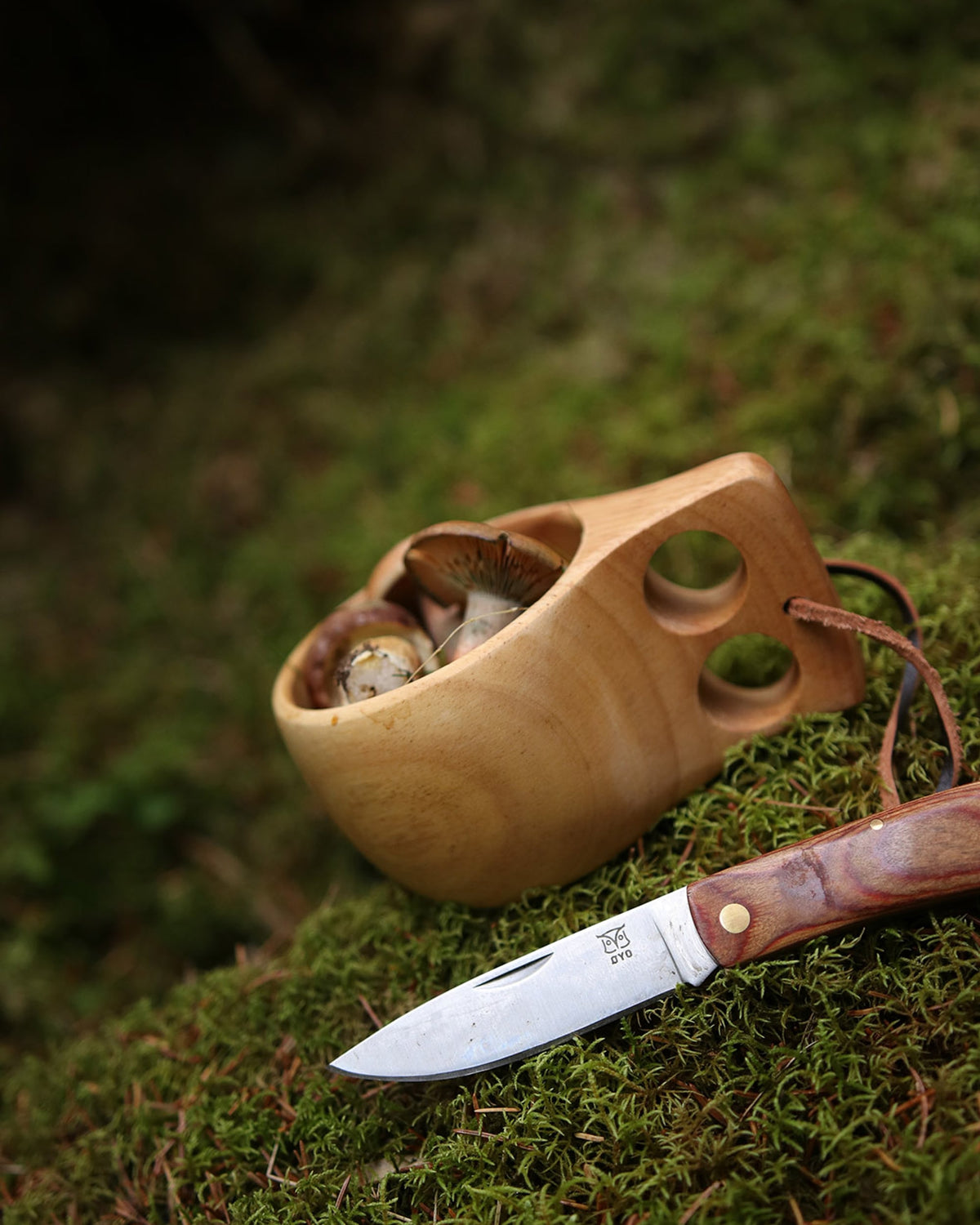 MARKA Foldekniv med etui - Øyo