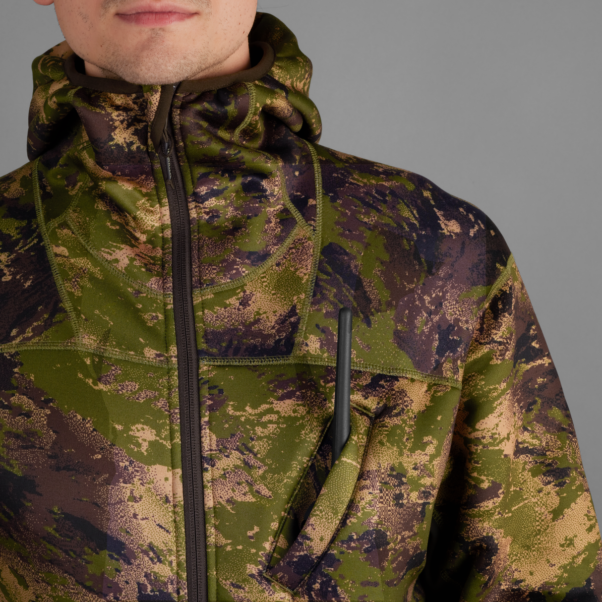 Deer Stalker - camo fleece hoodie AXIS MSP®Forest - Härkila