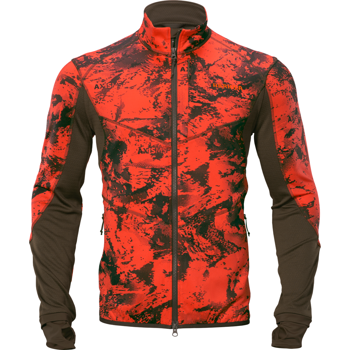 Wildboar Pro - camo fleece jakke AXIS MSP®Wildboar orange/Shadow brown - Härkila