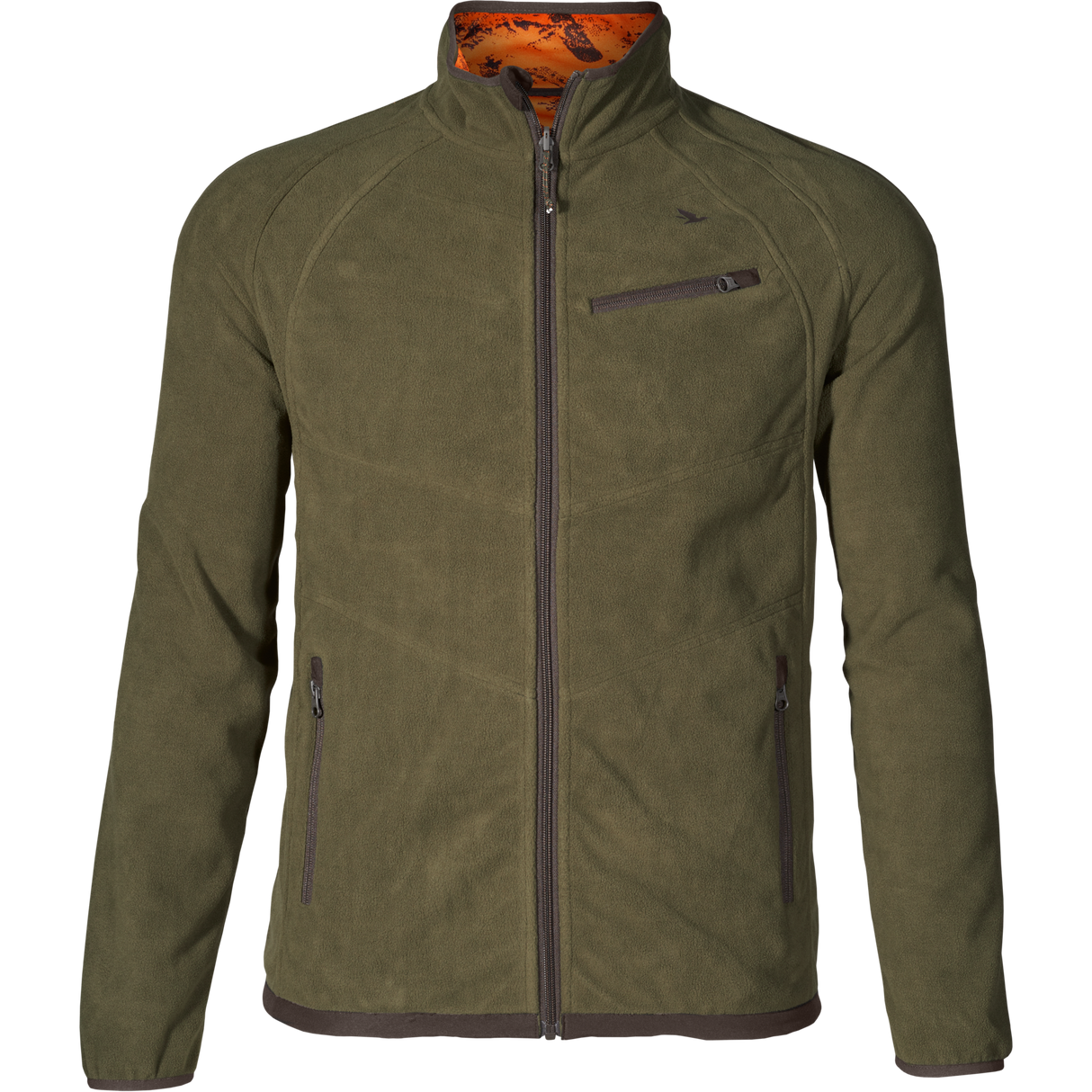 Vantage - reversible fleece Pine green/InVis orange blaze - Seeland