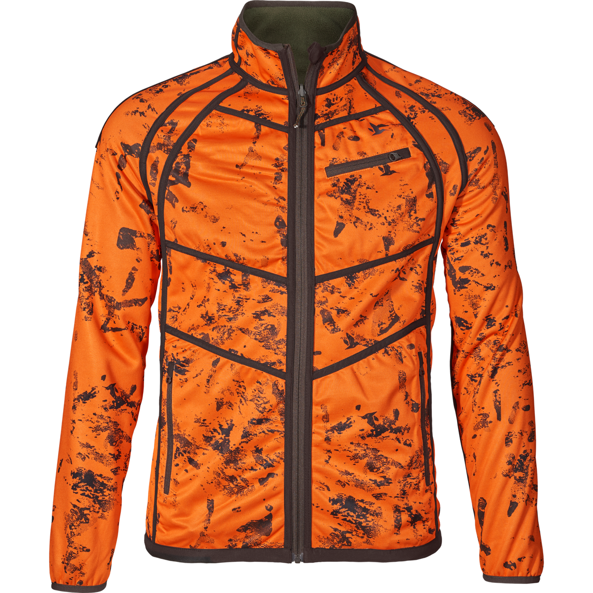 Vantage - reversible fleece Pine green/InVis orange blaze - Seeland
