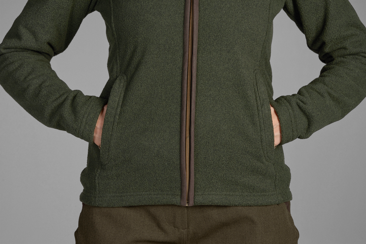Str. XL - Woodcock fleece Women - Classic green - Seeland - Ombytningsvare