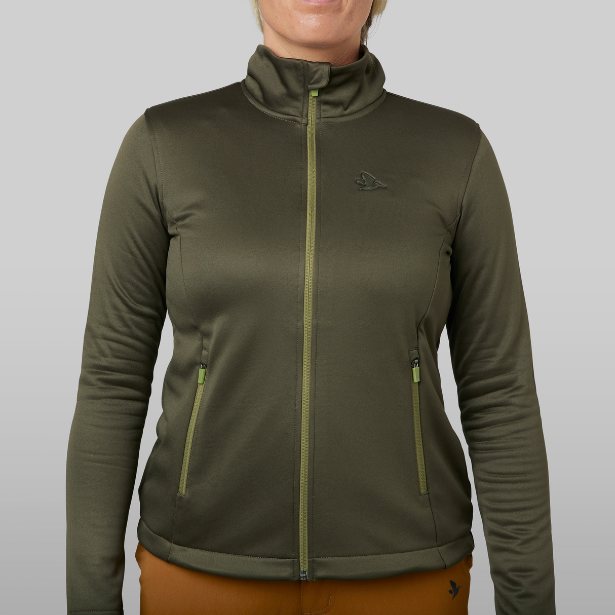 Emily fleece Women - Pine green - Seeland