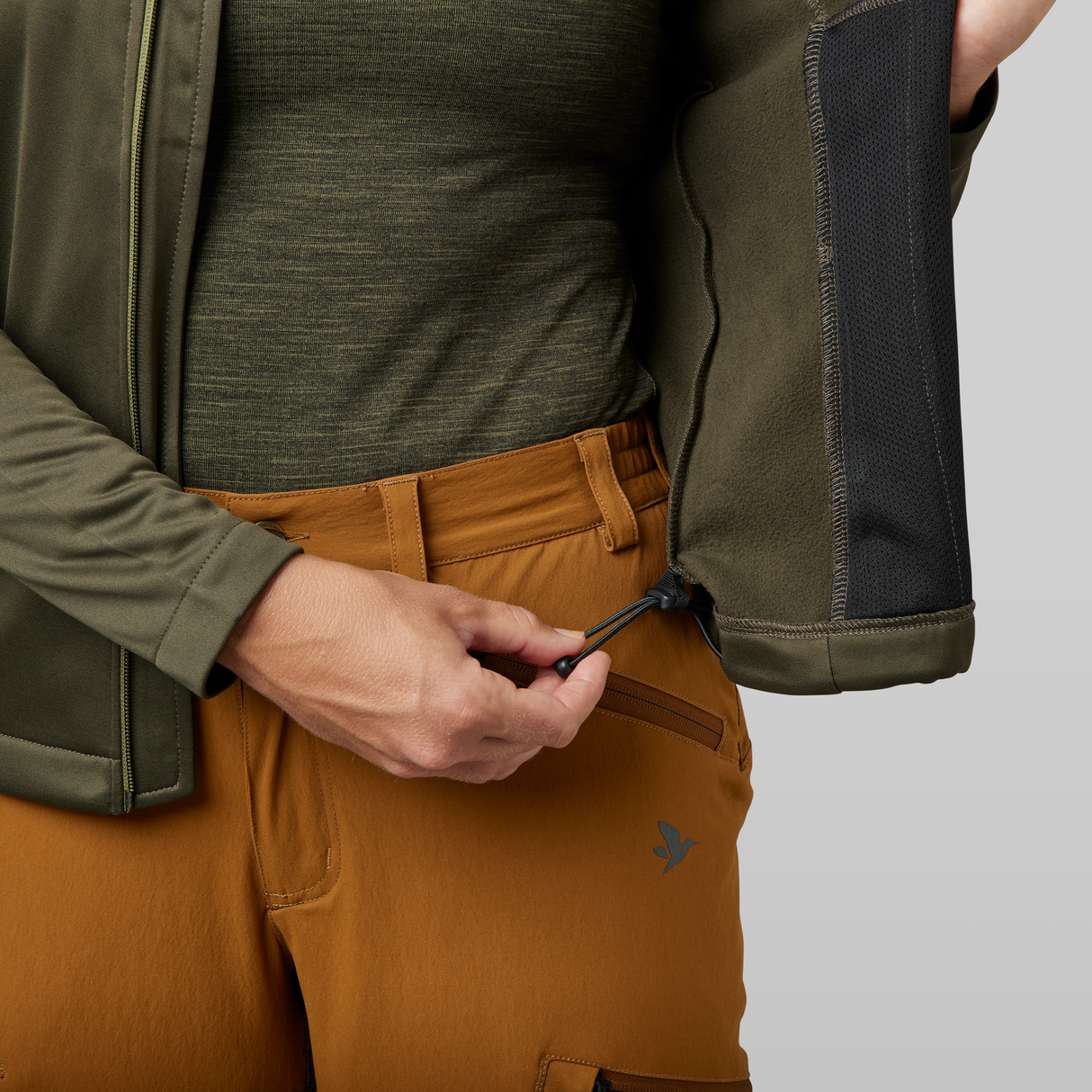Emily fleece Women - Pine green - Seeland