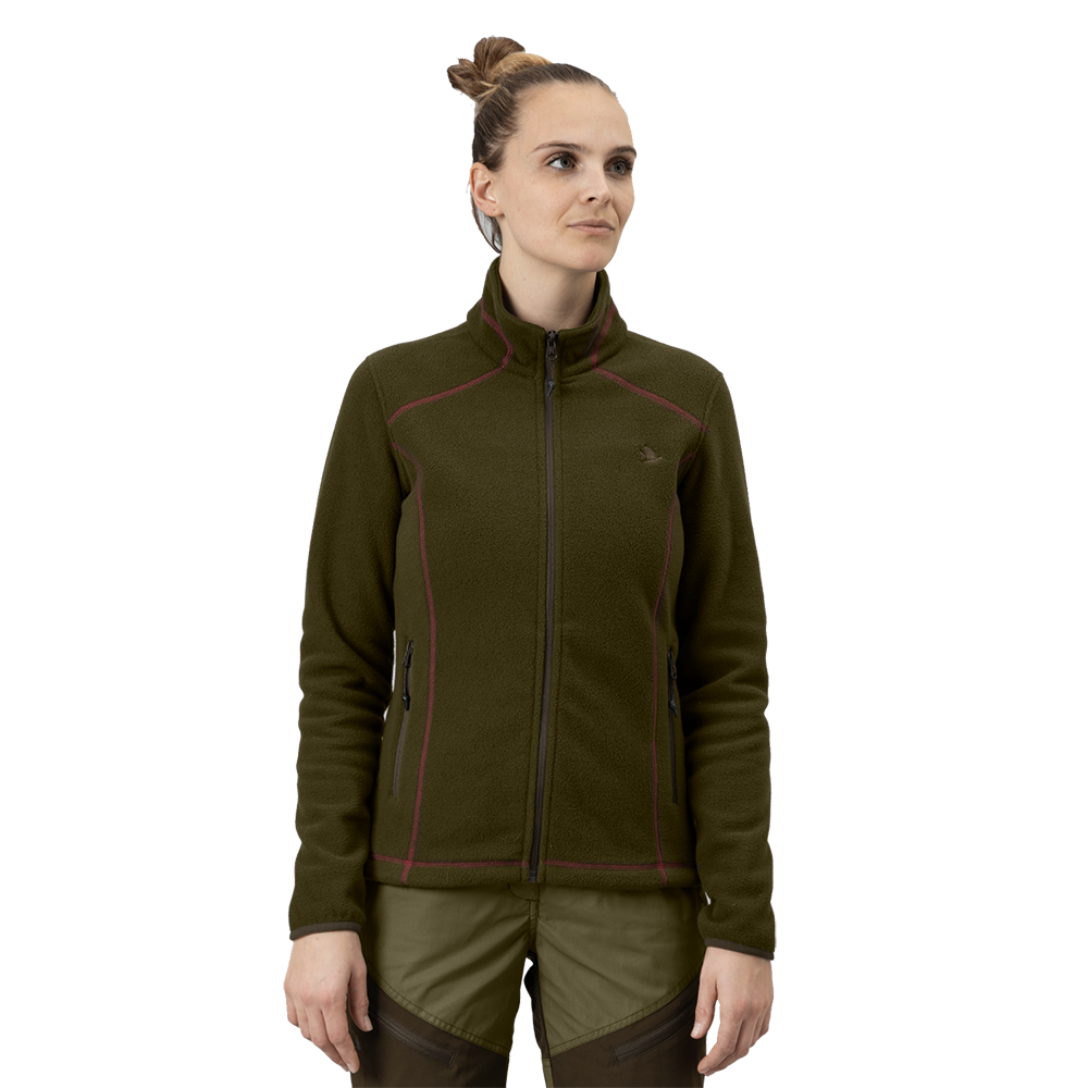 Billie fleece Pine green - Seeland