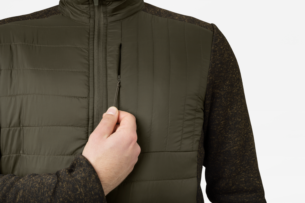 Theo Hybrid jakke - Pine green - Seeland