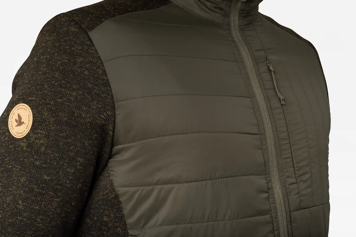 Theo Hybrid jakke - Pine green - Seeland